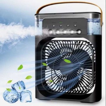 Mini Air Cooler Fan - Air Conditioner With Water and Ice Compartment